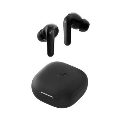 Casti Anker "Soundcore R60i NC", tip butoni, utilizare multimedia, Bluetooth 6.1, durata baterie pana la 50 ore, IP55, ANC, negru, "D1202G11" - 194644269470