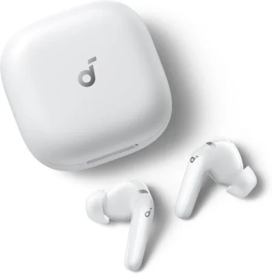 Casti Anker "Soundcore R60i NC", tip butoni, utilizare multimedia, Bluetooth, alb "D1202G21" -0194644269487