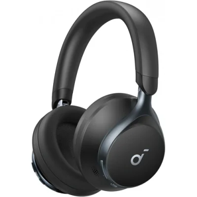 Casti Head-band Anker Soundcore Space One, Wireless, Noise-canceling, Negru