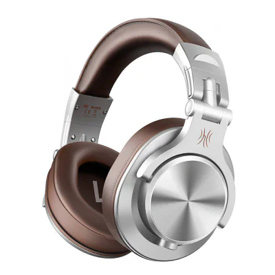 Căști audio TWS OneOdio A71 (maro)