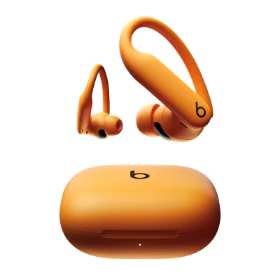 Căști Beats Powerbeats Pro 2 cu anulare activă a zgomotului, in-ear, Electric Orange