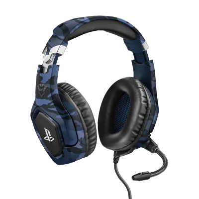 Casti cu microfon Trust GXT 488 FORZE-B GAMING HEADSET PS4, albastru