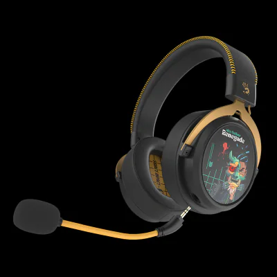 Casti gaming Bloody Bluetooth v5.3 + 2.4GHz + Wired Multi-Mode Connection Headset Renegade Midnight "MR595 Renegade Midnight" 4711421 000314