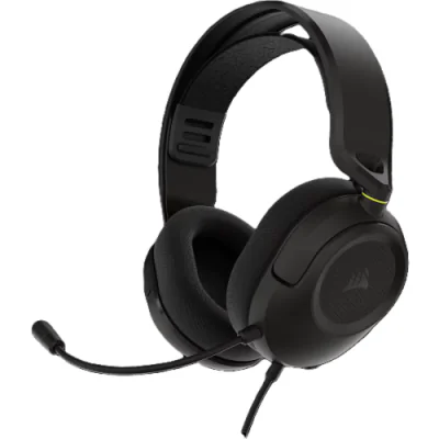 Casti Gaming Over-ear CORSAIR HS35 V3, Cu fir, Negru