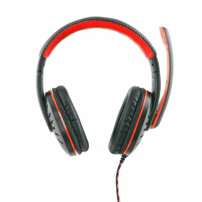 Casti gaming cu microfon Esperanza Crow EGH330B stereo 2m Negru/Rosu "EGH330R"