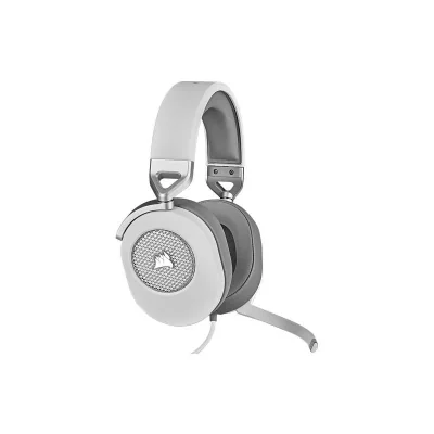 Casti Gaming Head-band Corsair HS65 SURROUND, Wired, Alb