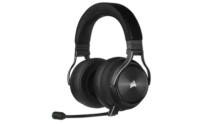 Casti Gaming Head-band CORSAIR VIRTUOSO RGB Wireless XT, Wireless, Negru