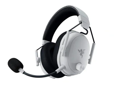 Casti Gaming Head-band Razer BlackShark V3 Pro, Wireless/Wired, noise-canceling, Alb