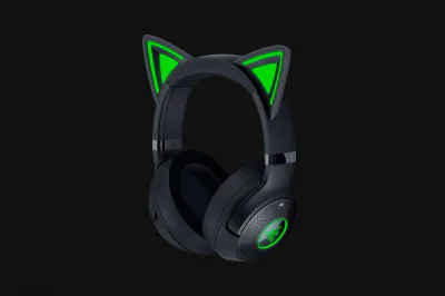 Casti Gaming Head-band Razer Kraken Kitty V2 BT, Wireless, Negru