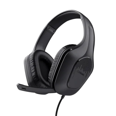 Casti Gaming Head-band Trust GXT 417 Zirox, Wired, Negru