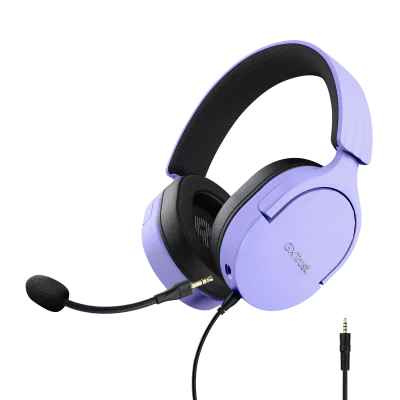 Casti Gaming Head-band Trust GXT 489P FAYZO, Wired, Multicolor