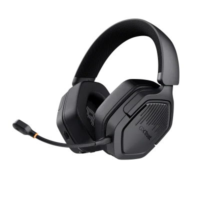 Casti Gaming Head-band TRUST GXT 493 Carus, Wireless, Negru