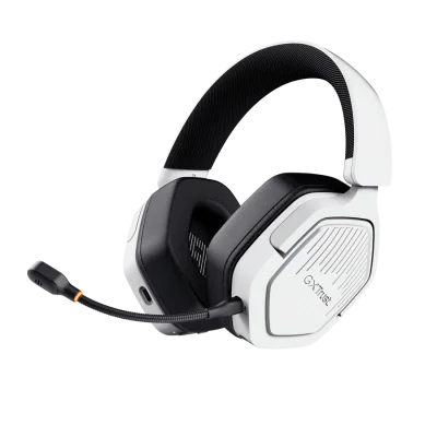Casti Gaming Head-band Trust GXT 493PS Carus, Wireless, Alb