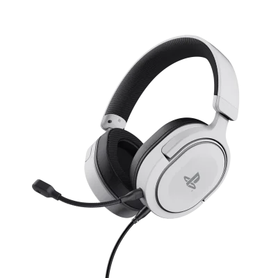 Casti Gaming Head-band Trust GXT 498 Forta, Wired, Alb