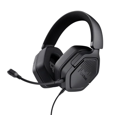 Casti Gaming Head-band Trust GXT492 Carus, Wired, Negru