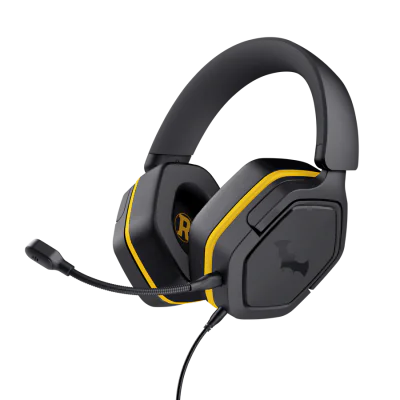 Casti Gaming Head-band Trust GXT492BM Carus, Wired, Negru