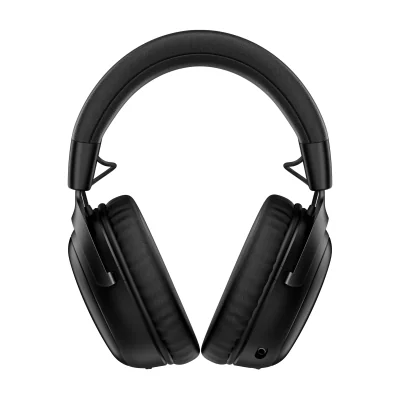 Căști Gaming HP HyperX Cloud III S Wireless, microfon detașabil, Bluetooth 5.3, autonomie 120 h, Black