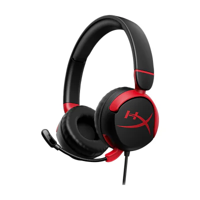 Căști Gaming HP HyperX Cloud Mini, conector Jack 3,5 mm, microfon incorporat, Black