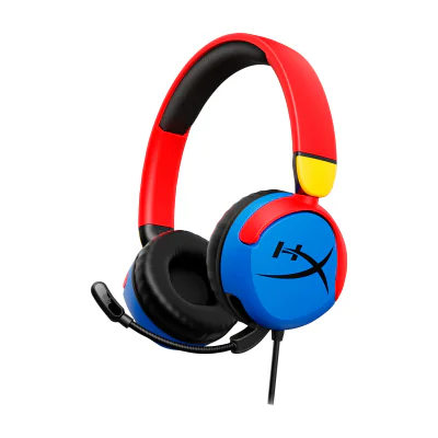 Căști Gaming HP HyperX Cloud Mini, Cu fir, Microfon integrat, Anulare activă a zgomotului, Multi