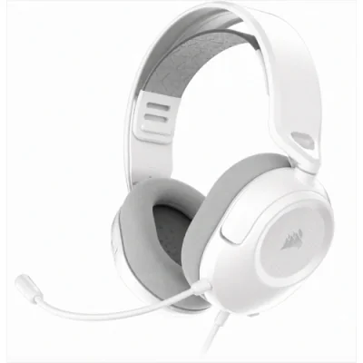 Casti Gaming Over-ear CORSAIR HS35 V3, Wired, Alb