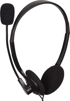 GEMBIRD MHS-123 Gembird microphone & stereo headphones MHS-123 with volume control black color