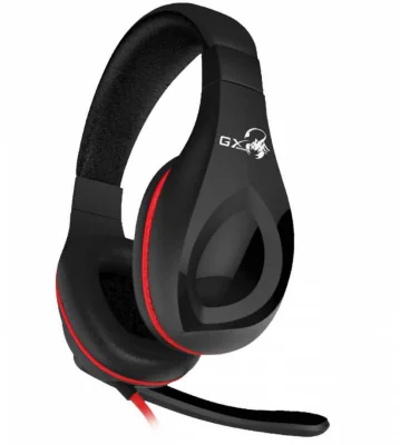 CASTI Genius, "HS-G560", cu fir, gaming, utilizare multimedia, microfon pe brat, conectare prin Jack 3.5 mm, negru, "31710007400"