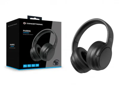 Casti Head-band CONCEPTRONIC Bluetooth Stereo Headset, wireless, Negru