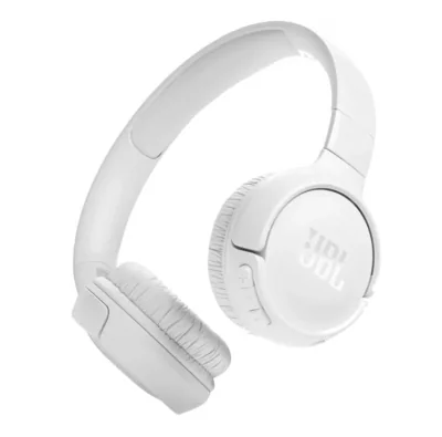 Casti Head-band JBL Tune 520BT, Fara Fir, Alb