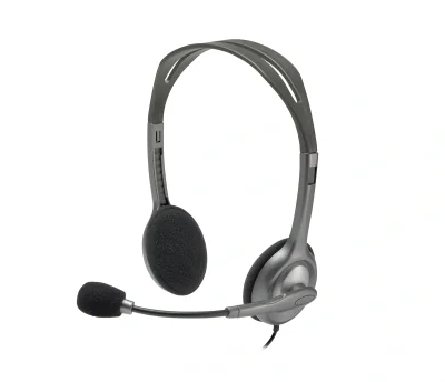 Casti Head-band Logitech H110 Stereo Headset, Wired, noise-canceling, Multicolor