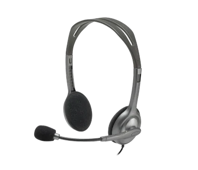 Casti Head-band Logitech H110 Stereo Headset, Wired, noise-canceling, Multicolor