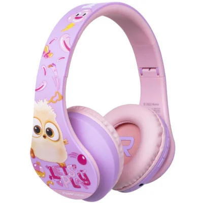 Casti Head-band POWERLOCUS P2 Angry Birds Pink, Wireless, Roz