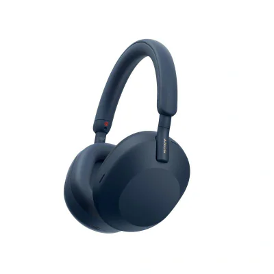 Casti Head-band Sony WH-1000XM5, wireless, noise-canceling, Albastru