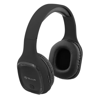 Casti Head-band TELLUR TLL511271, wireless, Negru