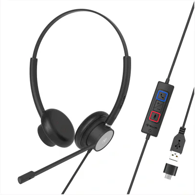 Casti Head-band TELLUR Voice 320, Wired, Negru