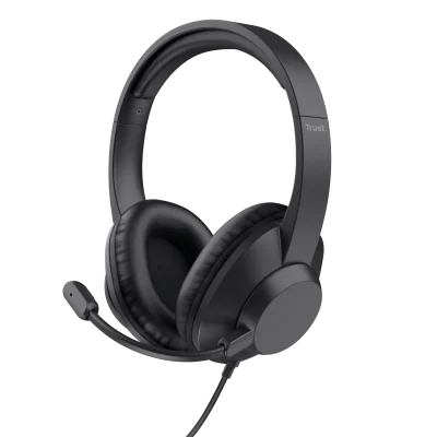 Casti Head-band TRUST Ayda Max, Wired, Negru