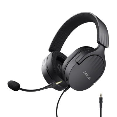 Casti Head-band Trust GXT 489 FAYZO, Wired, Negru