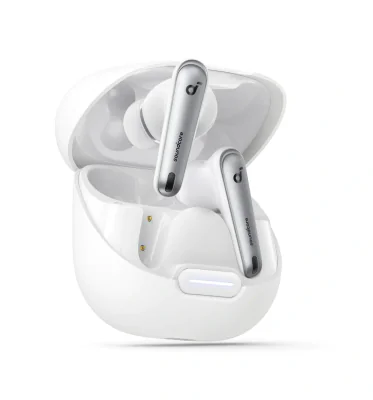 Casti In-ear ANKER Liberty 4 NC, Fara Fir, noise-canceling, Alb