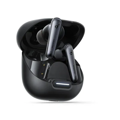 Casti In-ear ANKER Liberty 4 NC, Fara Fir, noise-canceling, Negru