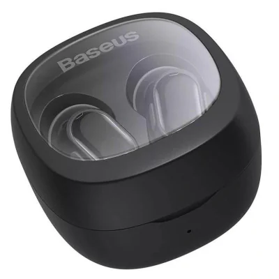 Casti In-ear Baseus Bowie WM02, Wireless, Negru