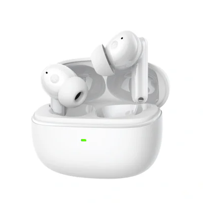 Casti In-ear HATOR Hyperpunk Truepods Hybrid ANC, Fara Fir, noise-canceling, Alb