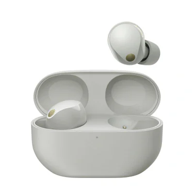 Casti In-ear Sony WF-1000XM5, Wireless, Noise-canceling, Argintiu