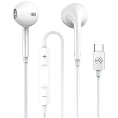 Casti In-ear TELLUR TLL162272, Cu fir, Alb