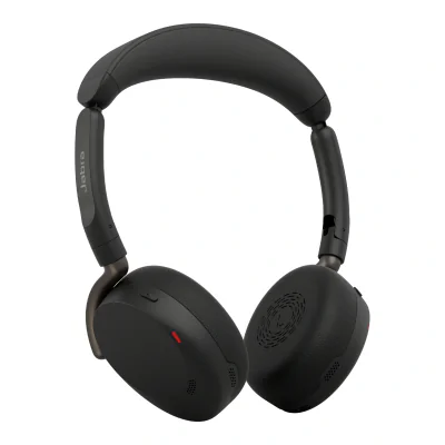 Jabra Evolve3 65 Flex UC - USB-C with Dongle - Black (Wireless Charging Pad), Wireless, 20 - 20000 Hz, Office/Call center, 143 g, Headset, Black