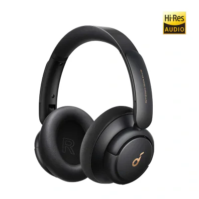 Casti Over-ear Anker Soundcore Q30, Wireless, Noise-canceling, Negru