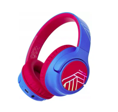 Casti Over-ear POWERLOCUS Bobo Kids, Fara Fir, Multicolor