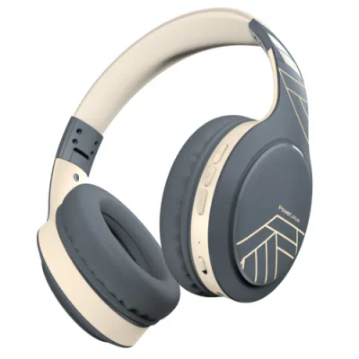 Casti Over-ear PowerLocus P19, wireless, Gri