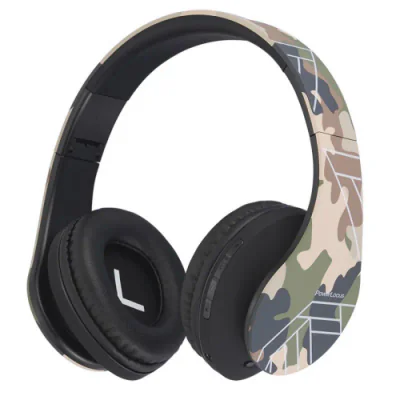 Casti Over-ear PowerLocus P2 Camo, wireless, Verde