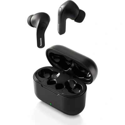 Casti, Panasonic, In-Ear True Wireless, Hybrid Noise Cancelling, IPX4, Bluetooth 5.3, Autonomie 16 ore, Driver 10 mm, Negru, RZ-B310WDE-K "RZ-B310WDE-K"