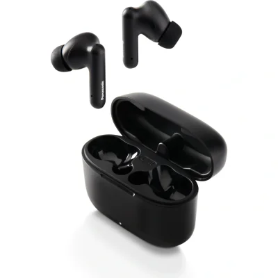 Casti, Panasonic, In-Ear True Wireless, IPX4, Bluetooth 5.3, Autonomie 26 ore, Driver 10 mm, Negru, RZ-B110WDE-K "RZ-B110WDE-K"