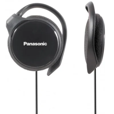 CASTI Panasonic, pt. smartphone, cu fir, clip, microfon nu, conectare prin Jack 3.5 mm, negru, "RP-HS46E-K"